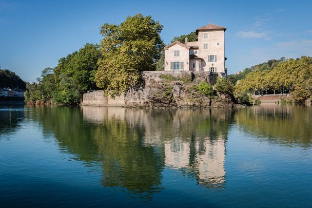 L'île Barbe à Lyon