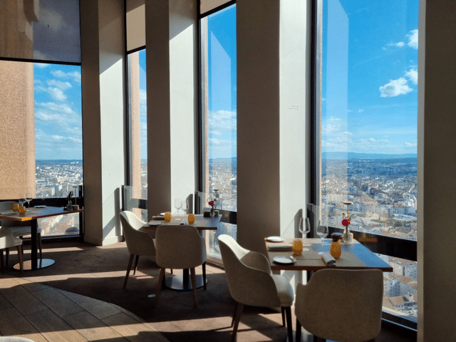 Le rooftop le plus haut de lyon : Le Celest