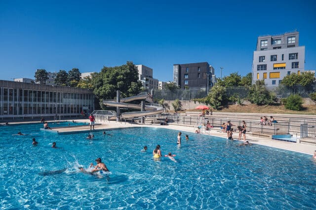 Piscine Jean-Mermoz dans le 8e arrondissement de Lyon