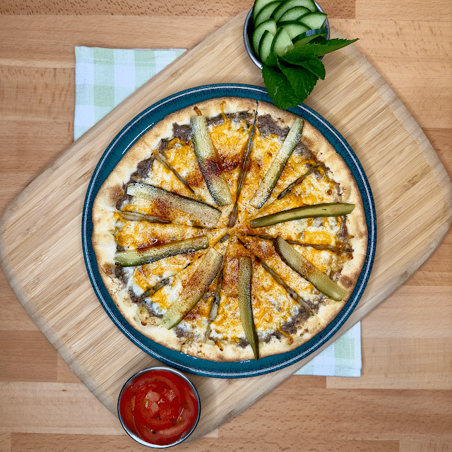 Sezam&Co, restaurant libanais à Lyon. Image d'un manouché, met traditionnel du Liban